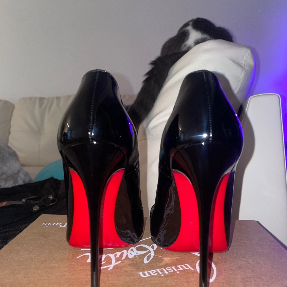 Christian Louboutin So Kate Patent Leather 120mm 35.5